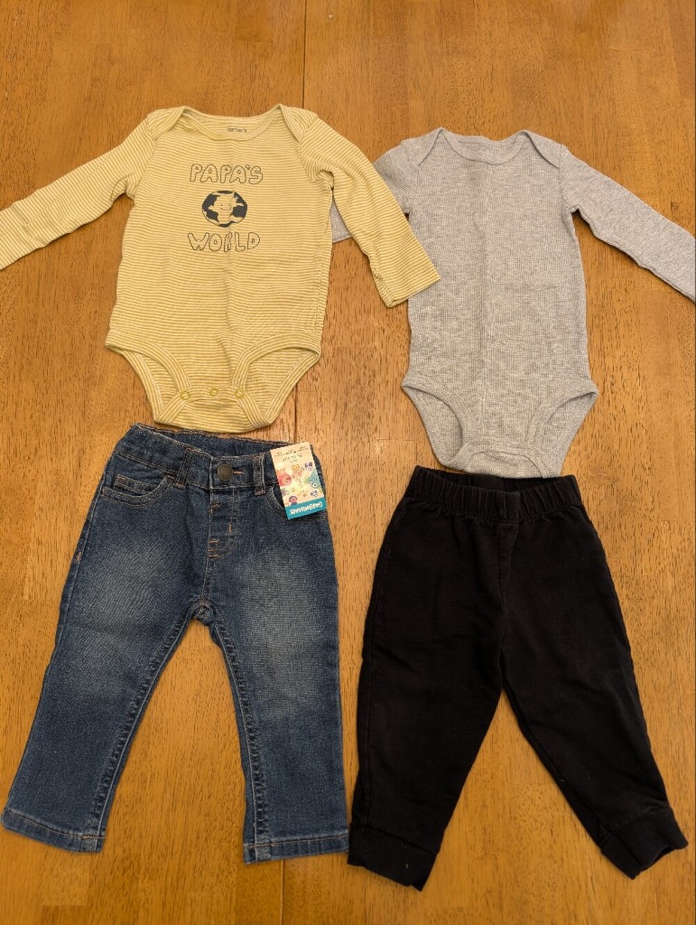 Baby Boy Clothes Bundle - Onesies and Pants 12 months